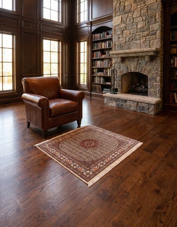 4' x 4' Mood Wool Square Rug