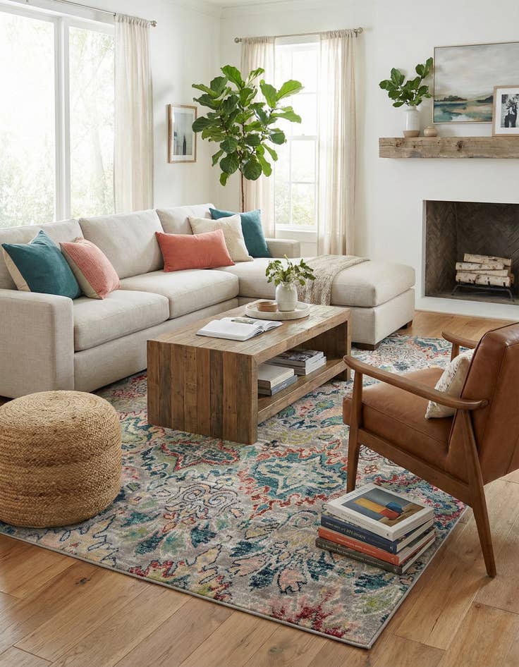 Detail image of 9' x 12' Charleston Rug