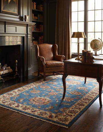 3' x 5' 1 Hand Knotted Ziegler Rug