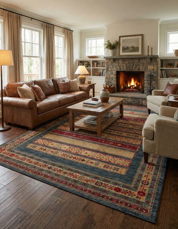 10' x 14' Kashkuli Gabbeh Rug