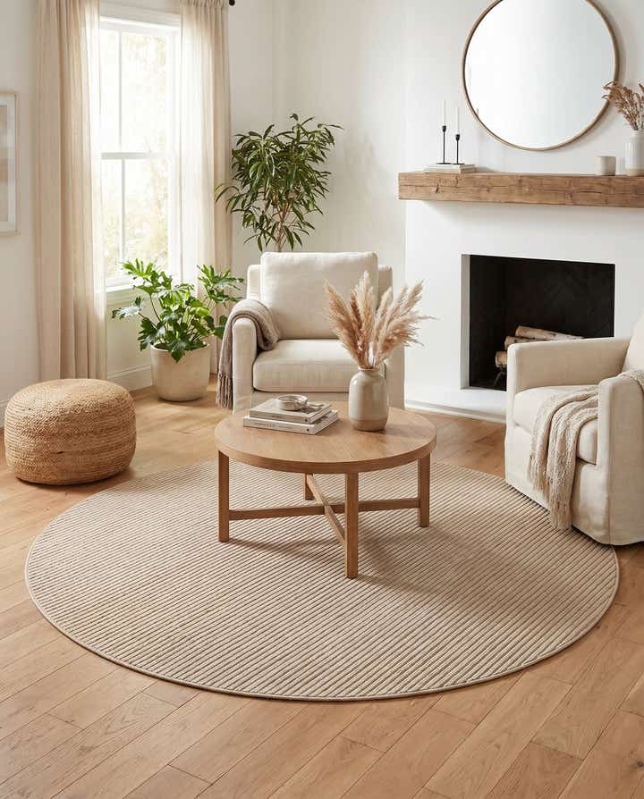 8' x 8' Contour Round Rug