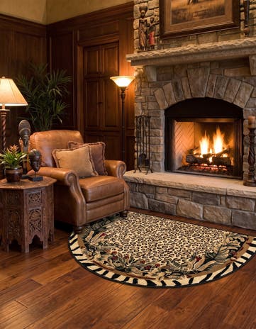 2' 7 x 4' Savannah Hearth Rug