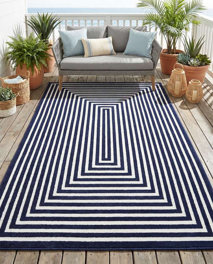 5' x 8' Easy-Clean Sabrina Soto Prescott Indoor / Outdoor Rug
