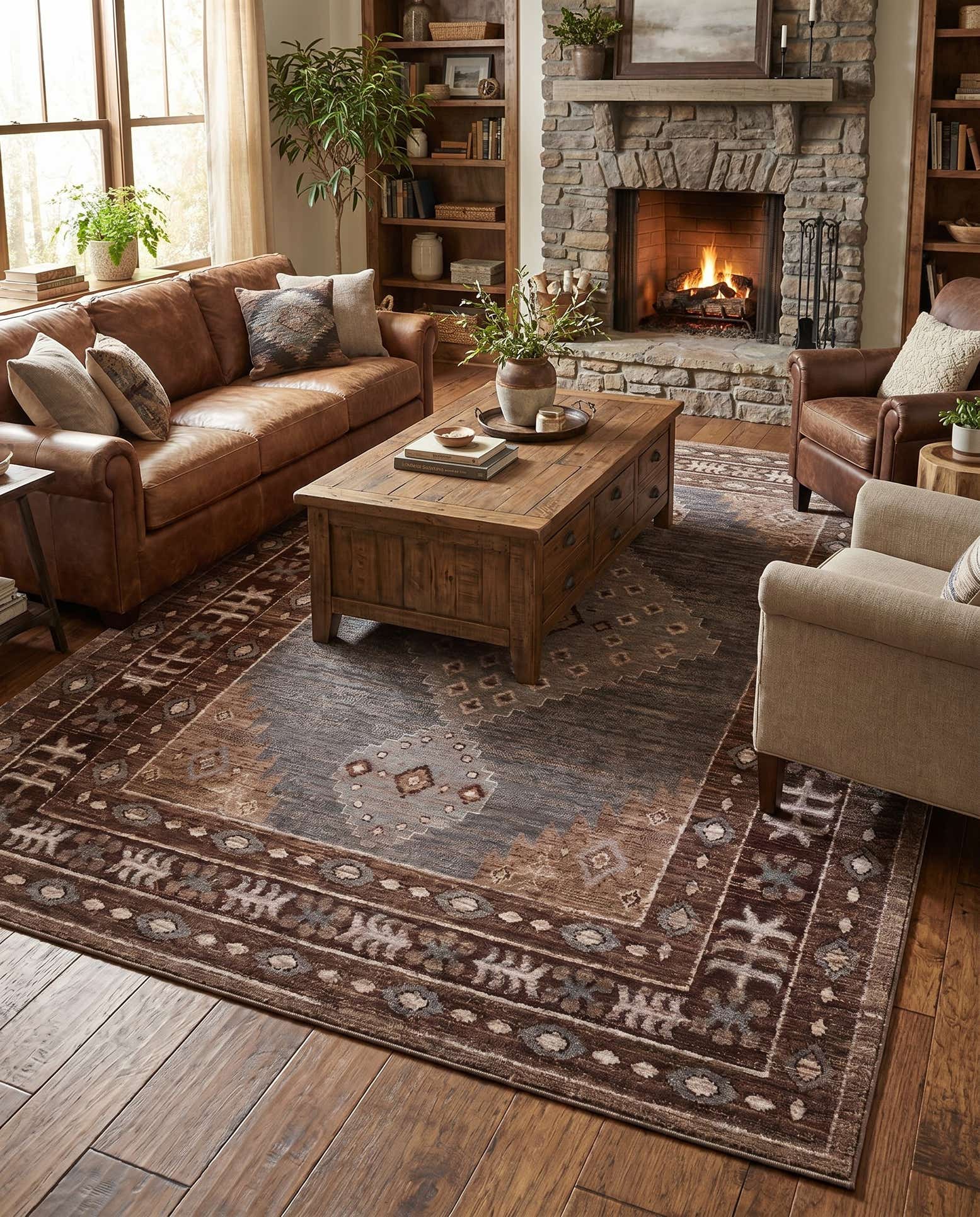9' x 12' 6 Grand Tradition Rug