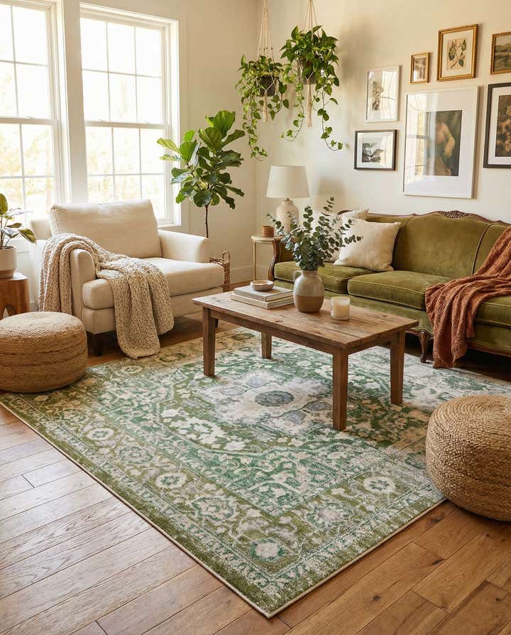 8' x 8' Madeline Vintage Square Rug