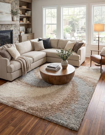 9' x 12' Soft Touch Shag Rug