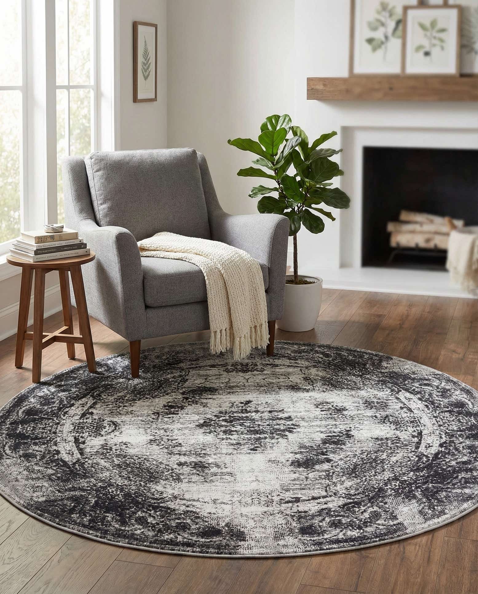5' 3 x 5' 3 Aarhus Round Rug