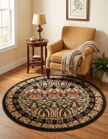 95cm x 95cm Kensington Round Rug