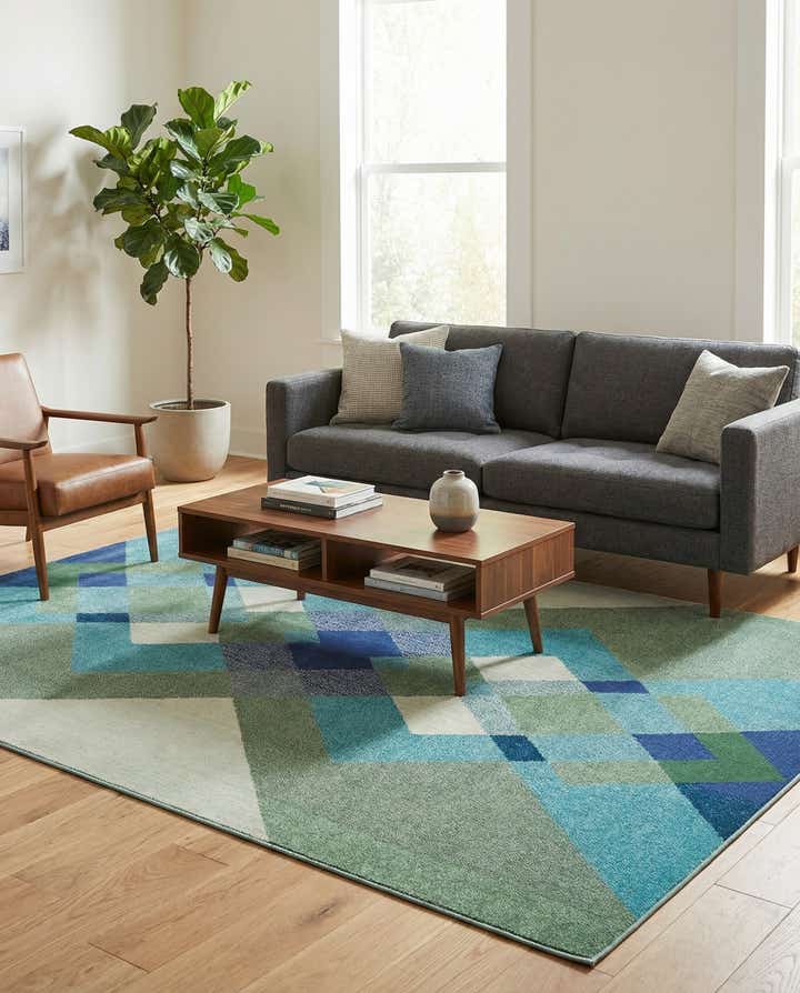 7' x 10' Washable Hyacinth Rug