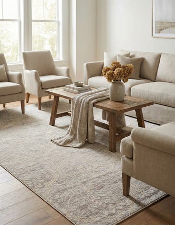 Gray Victoria Rug