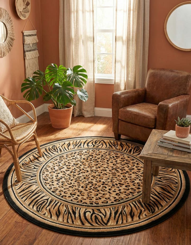 5' 3 x 5' 3 Savannah Round Rug