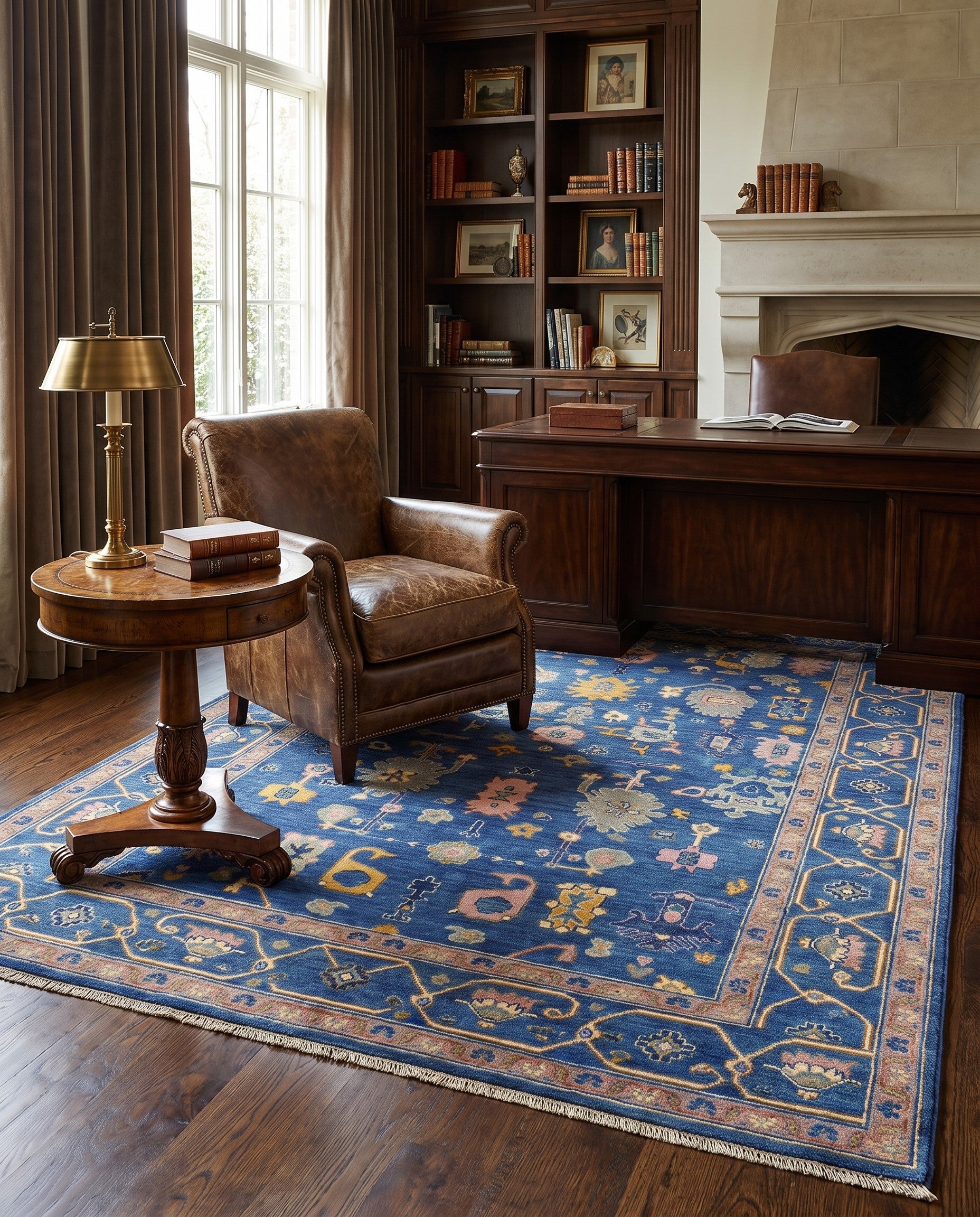 5' 7 x 7' 11 Hand Knotted Kazak Rug