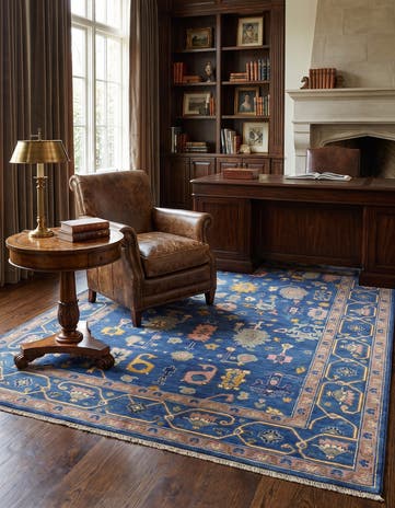 5' 7 x 7' 11 Hand Knotted Kazak Rug