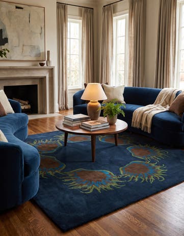 7' 6 x 7' 7 Luna Square Rug