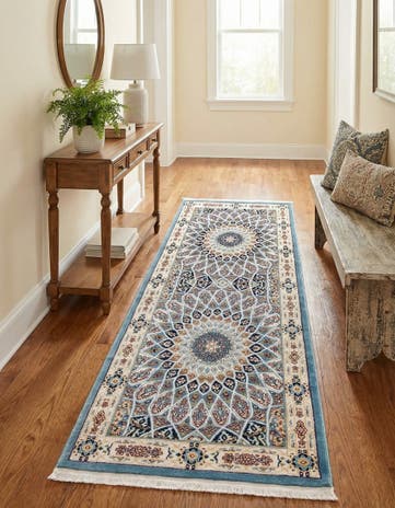 2' 7 x 6' Nain Design Runner Rug