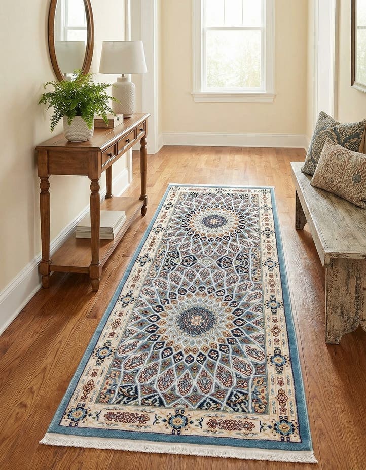 2' 7 x 6' Nain Design Runner Rug