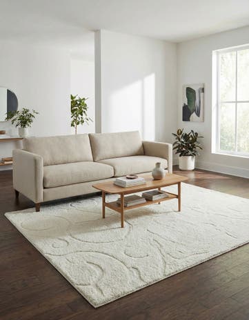 8' x 10' Lattice Shag Rug
