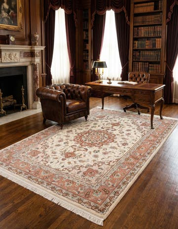 5' 1 x 7' 3 Tabriz Rug