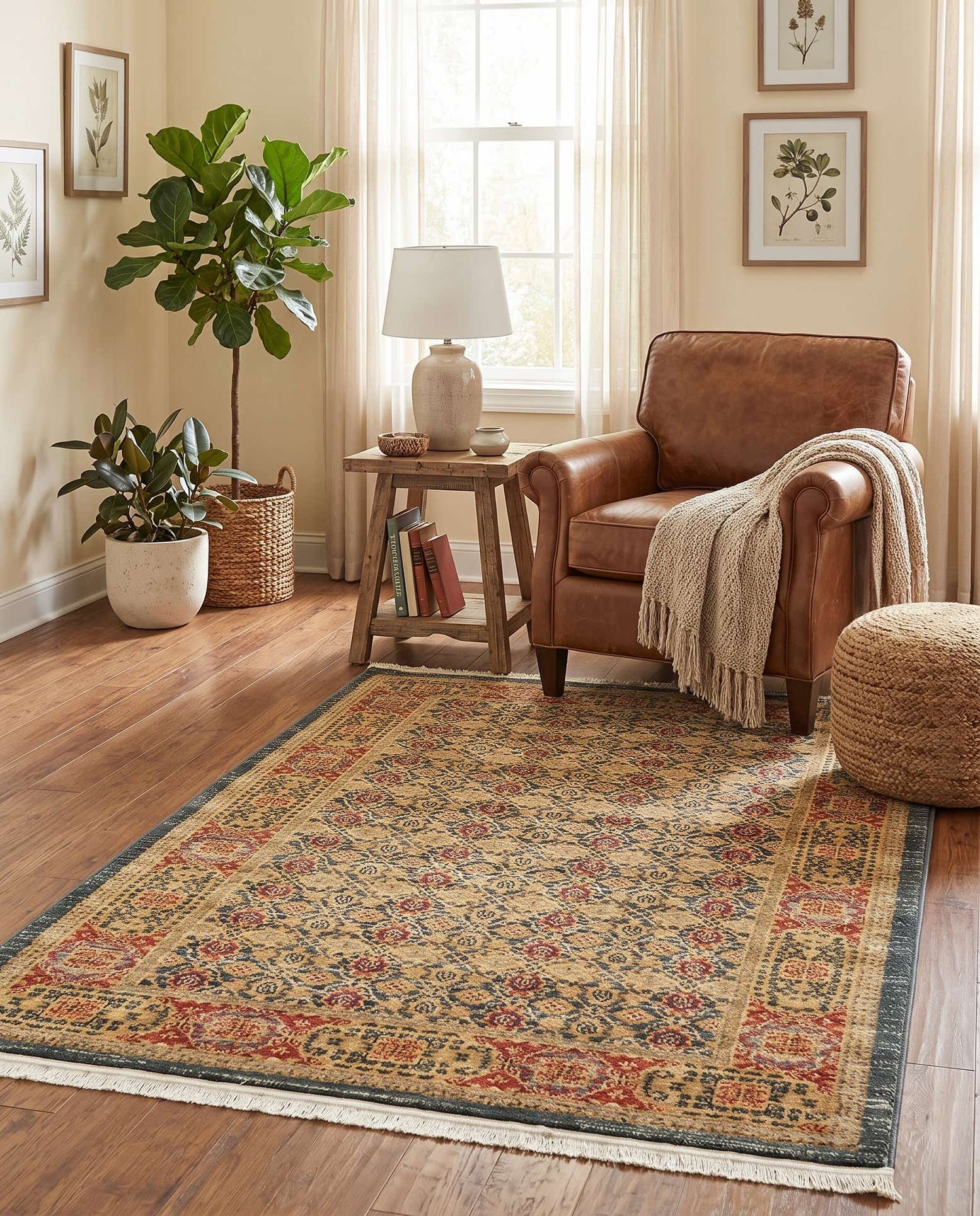 95cm x 160cm Mamluk Alfombra