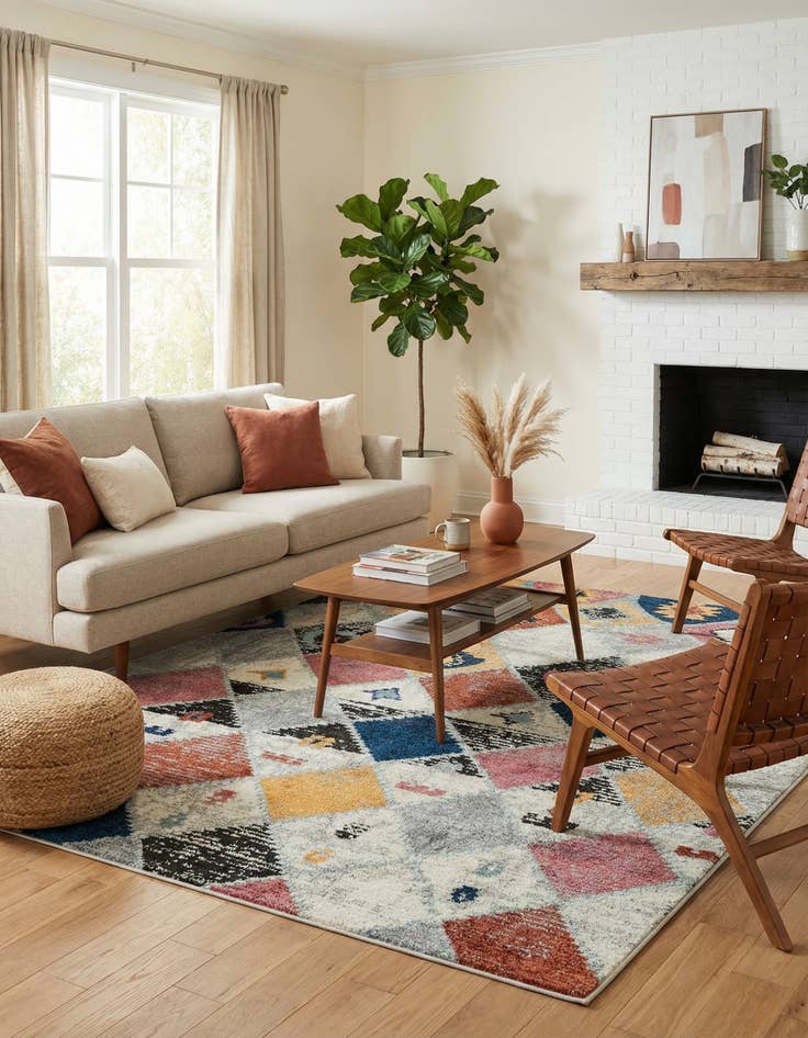 Detail image of 8' x 10' Morocco Rug