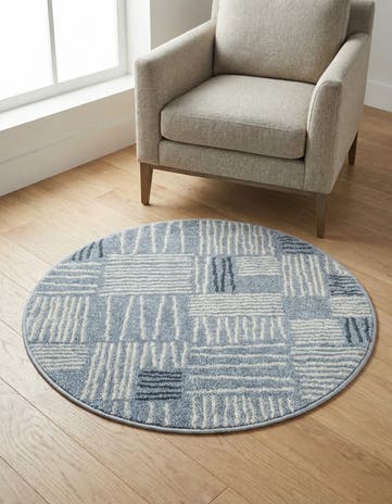 3' x 3' Hanahan Round Rug
