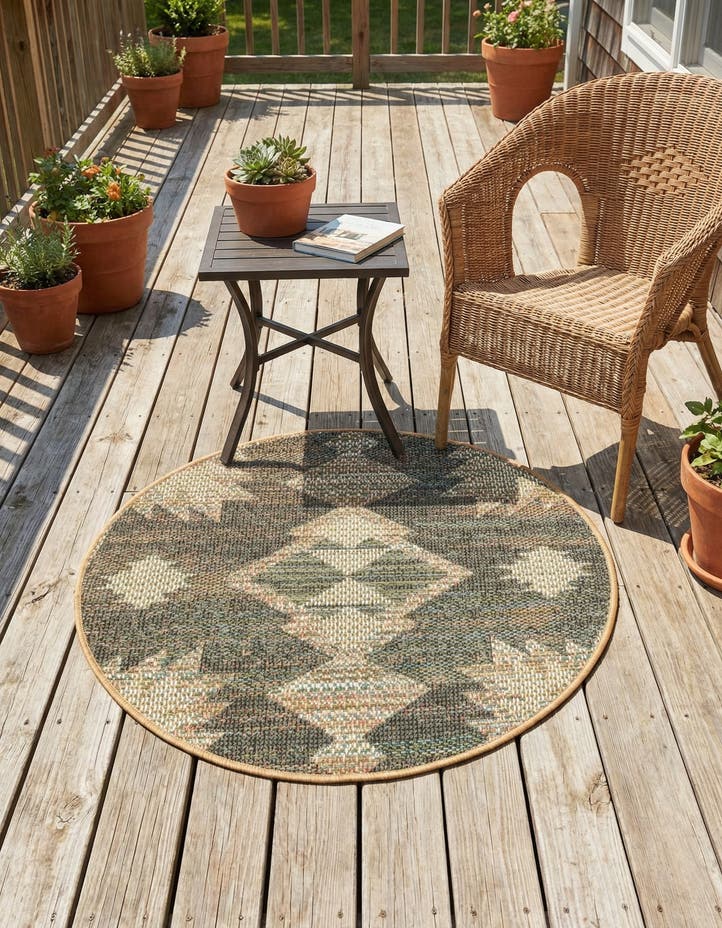 3' 3 x 3' 3 Easy-Clean Baja Indoor / Outdoor R...