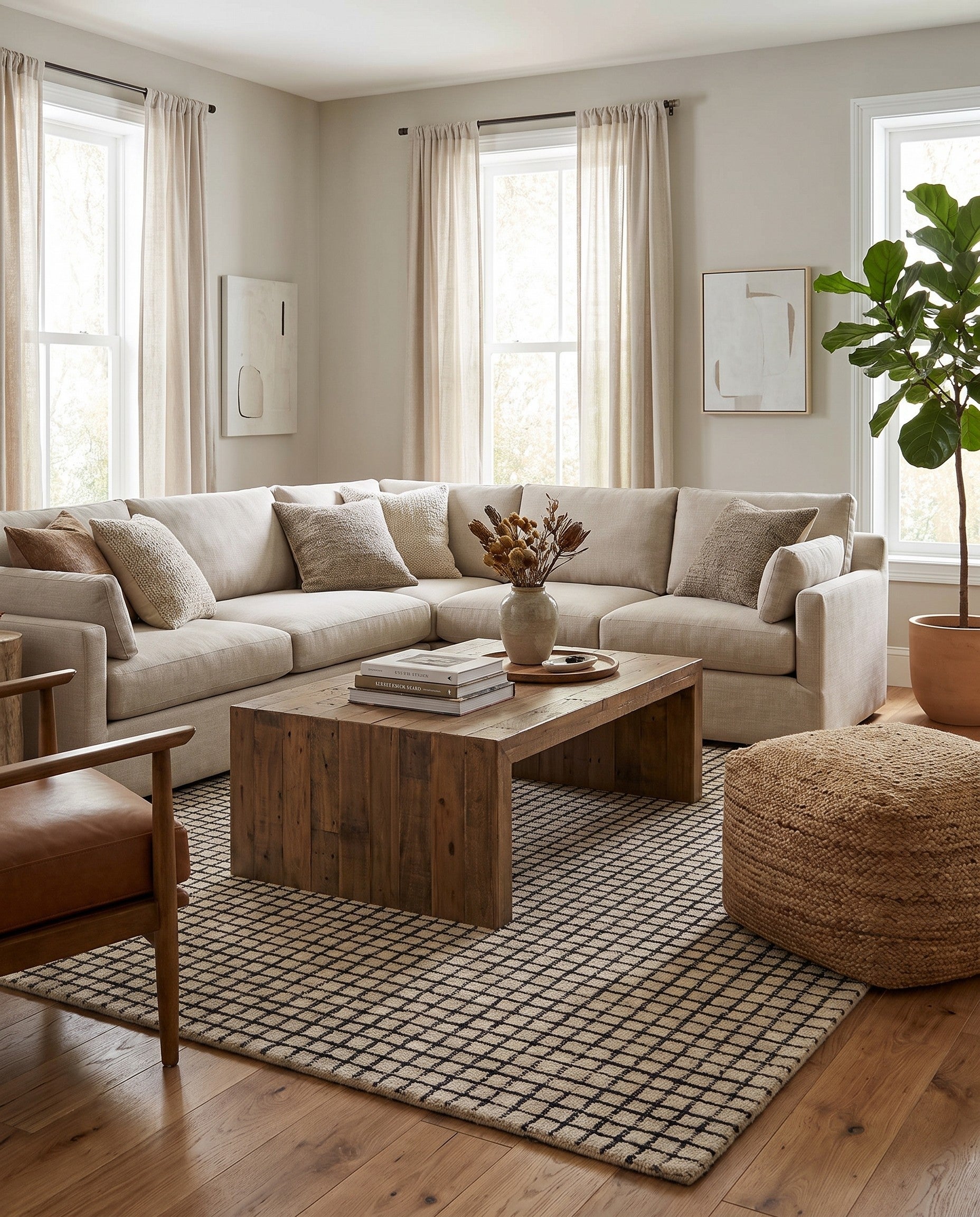 8' x 10' Heritage Line Wool Rug