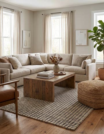 8' x 10' Heritage Line Wool Rug