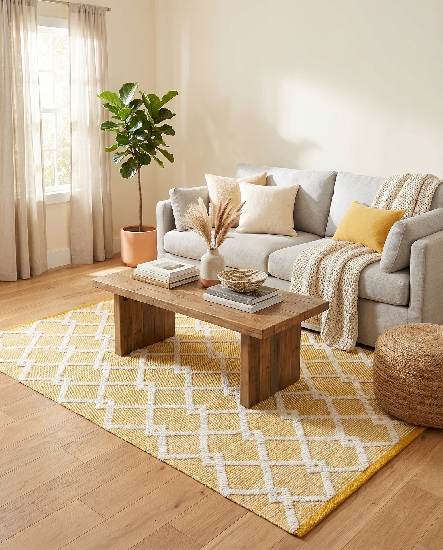 English Daisy Hand Knotted Jill Zarin Dorset Rug in a room