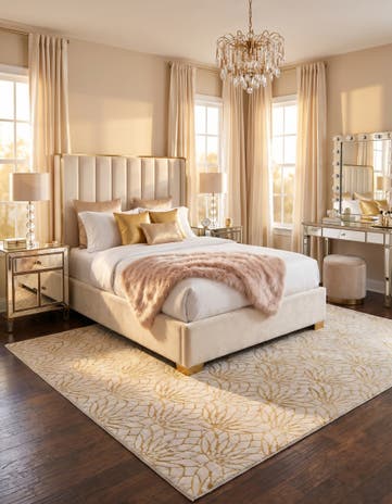 7' 10 x 10' Marilyn Monroe&trade; Glam Dahlia Rug
