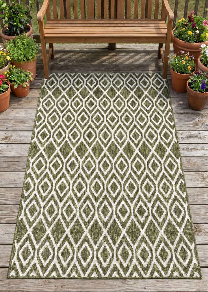 3' x 5' 3 Easy-Clean Jill Zarin Turks and Caicos Indoor / Outdoor Rug