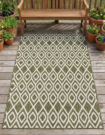 3' x 5' 3 Easy-Clean Jill Zarin Turks and Caicos Indoor / Outdoor Rug