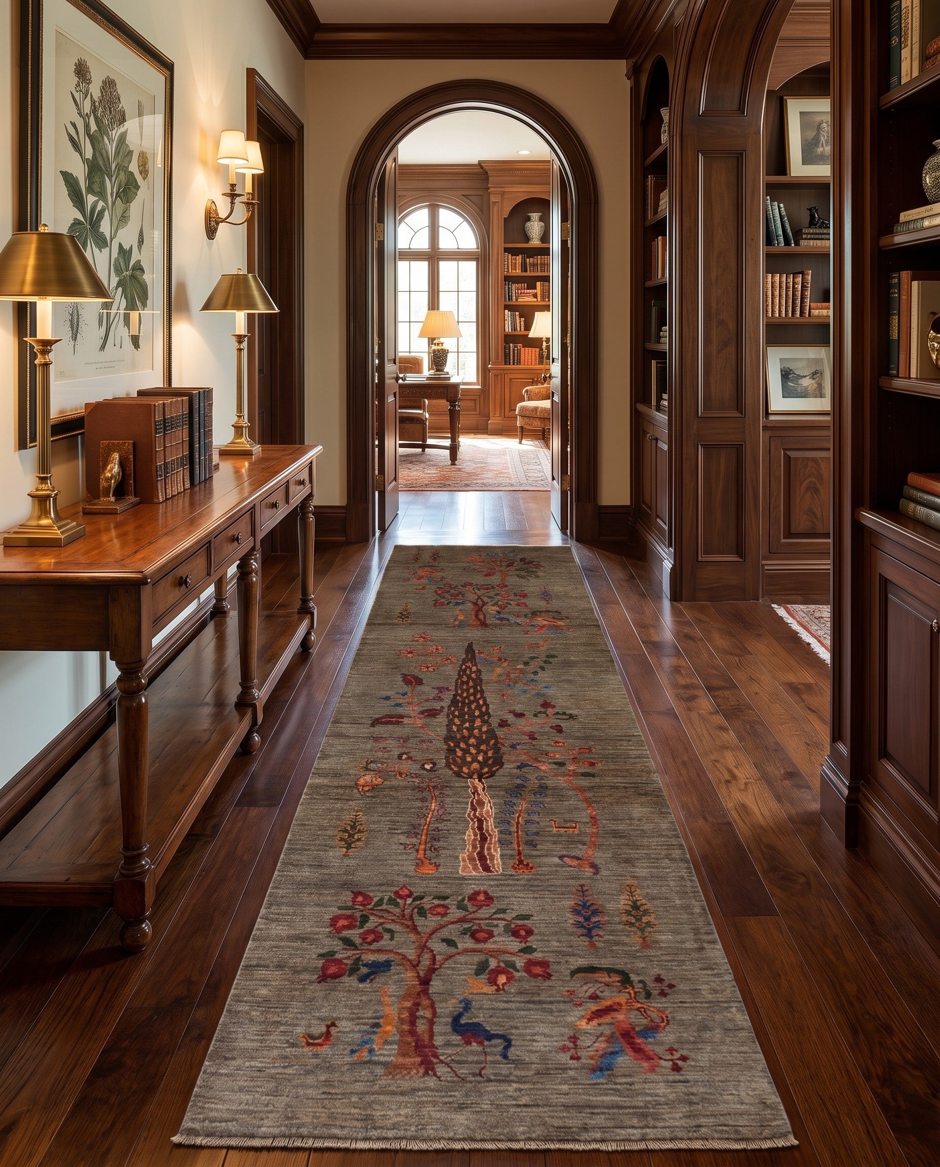 2' 10 x 10' 5 Hand Knotted Ariana Ziegler Runner Rug