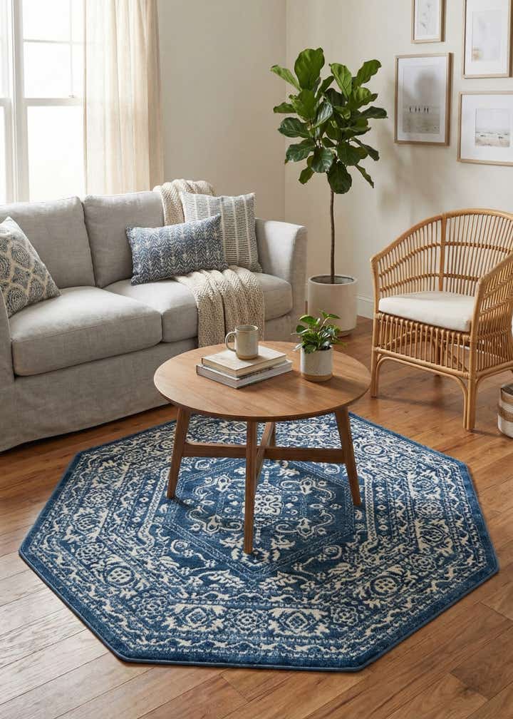 5' 3 x 5' 3 Boston Octagon Rug