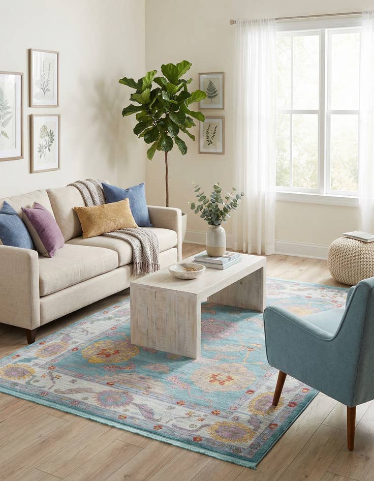 Detail image of 5' 5 x 8' Paragon Rug