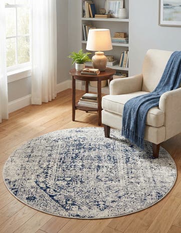4' x 4' Eliza Round Rug