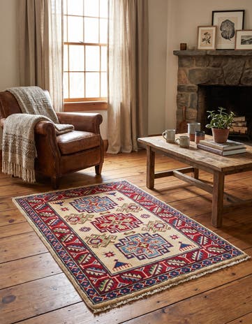 2' 1 x 3' 1 Hand Knotted Kazak Rug