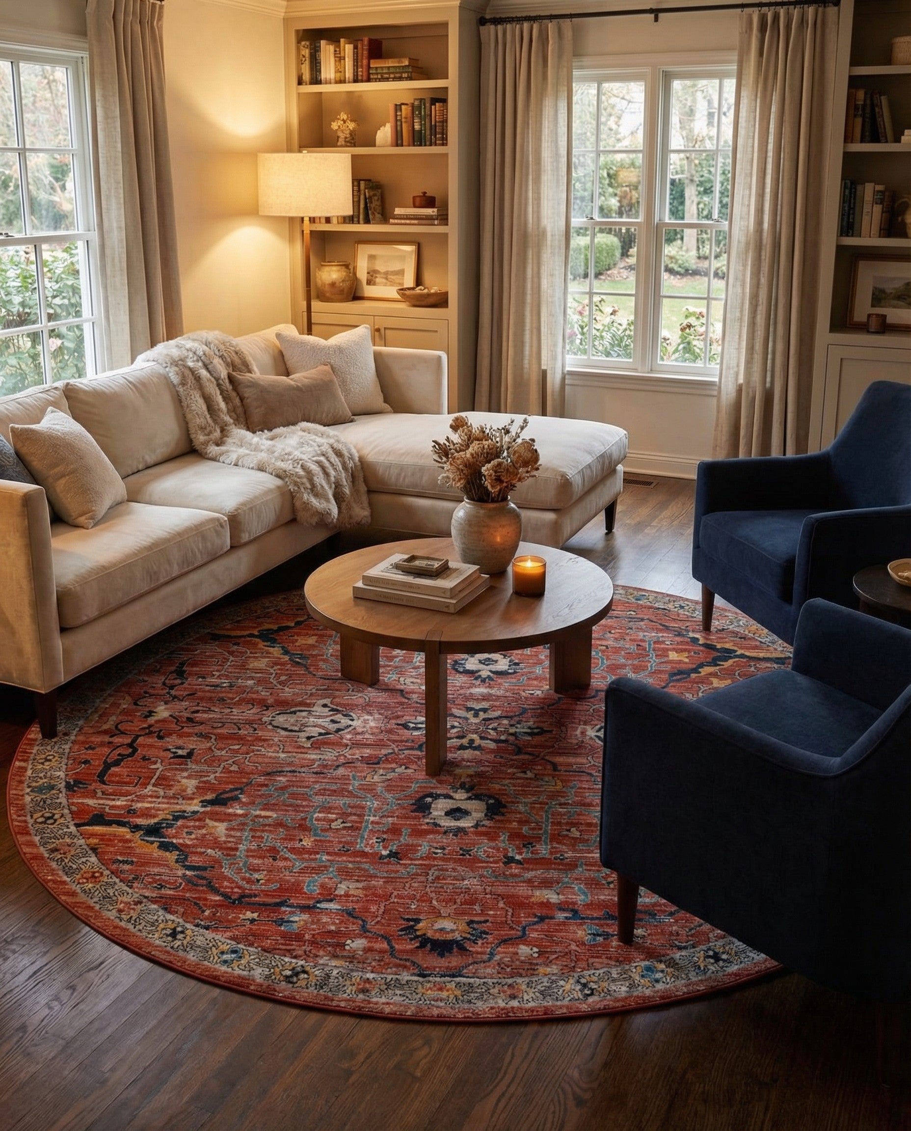 Primary image 10' x 10' Lola Round Rug