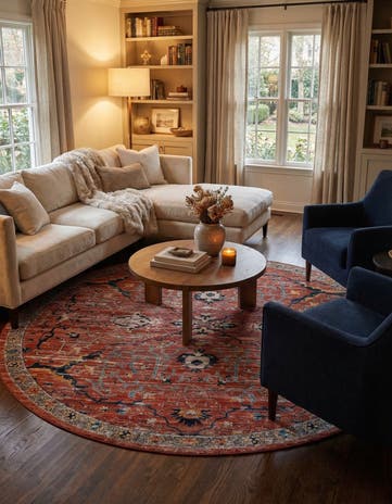 10' x 10' Lola Round Rug