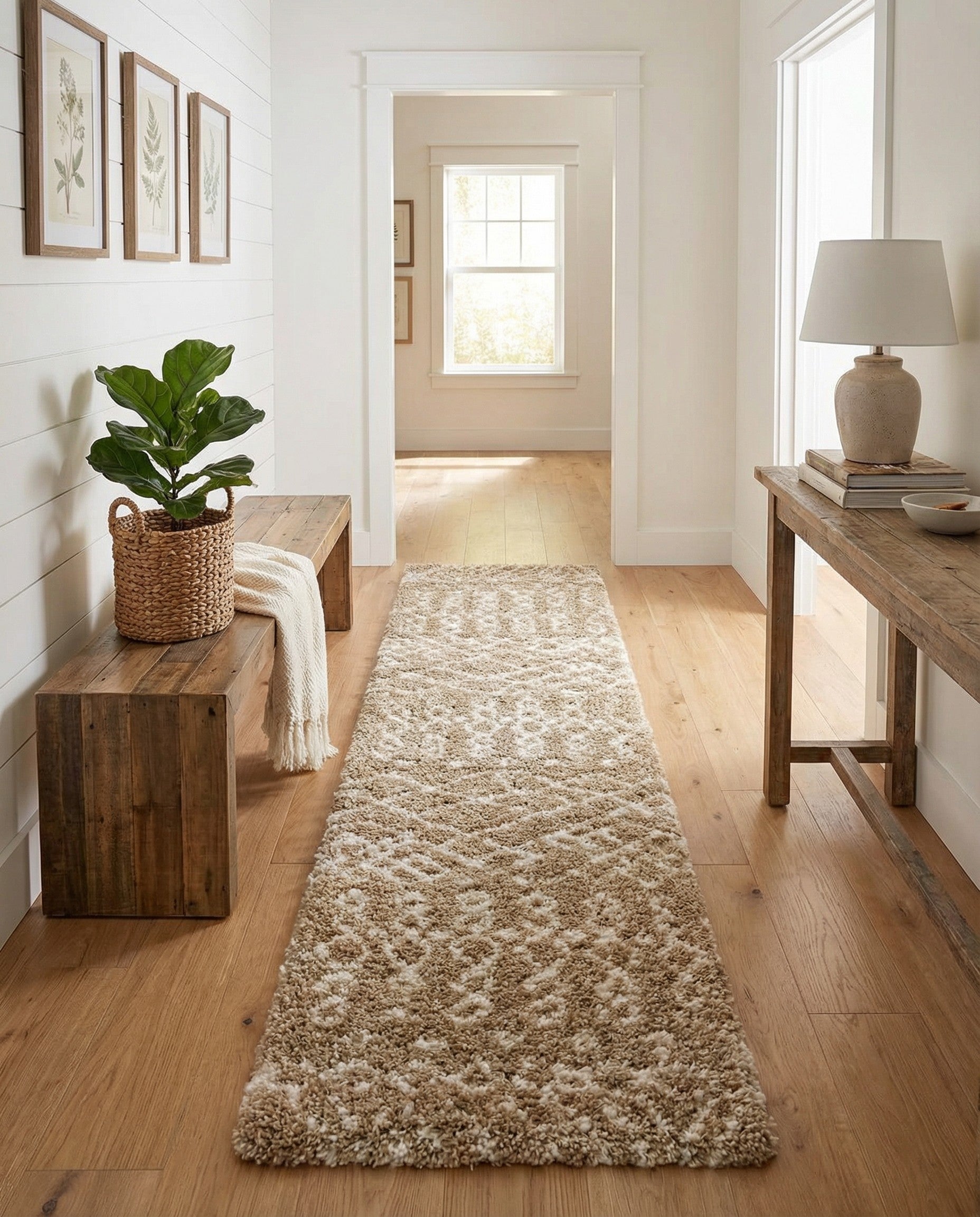 2' 7 x 10' Marrakesh Shag Runner Rug