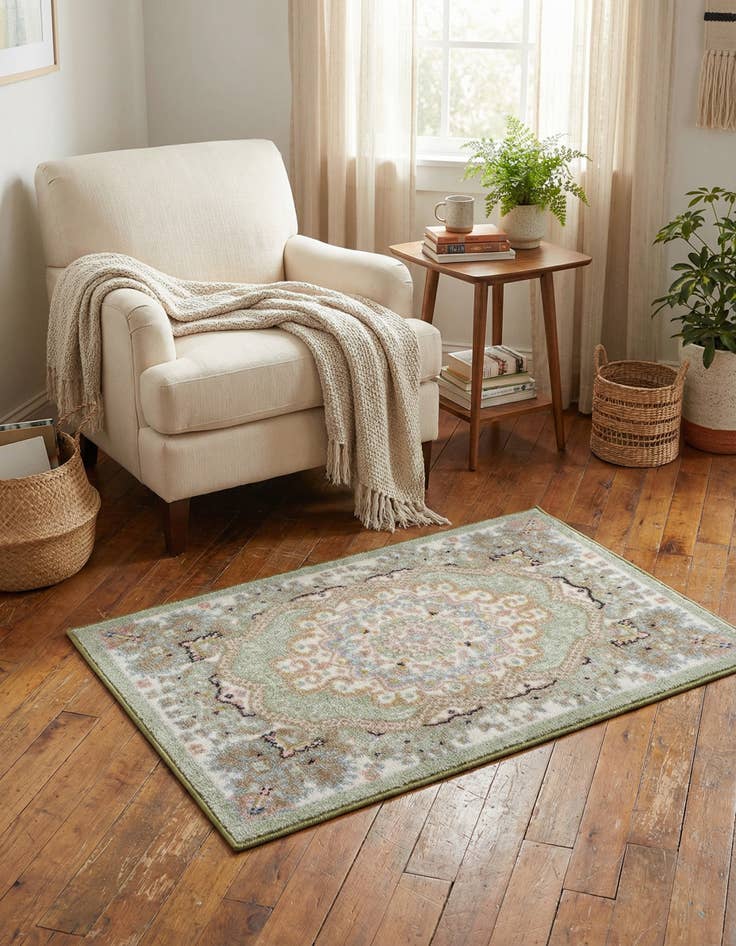 Detail image of 2' x 3' Kamala Washable Rug