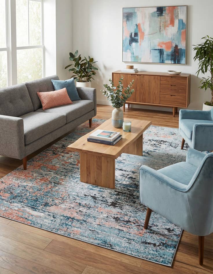 Detail image of 8' x 11' Leipzig Rug