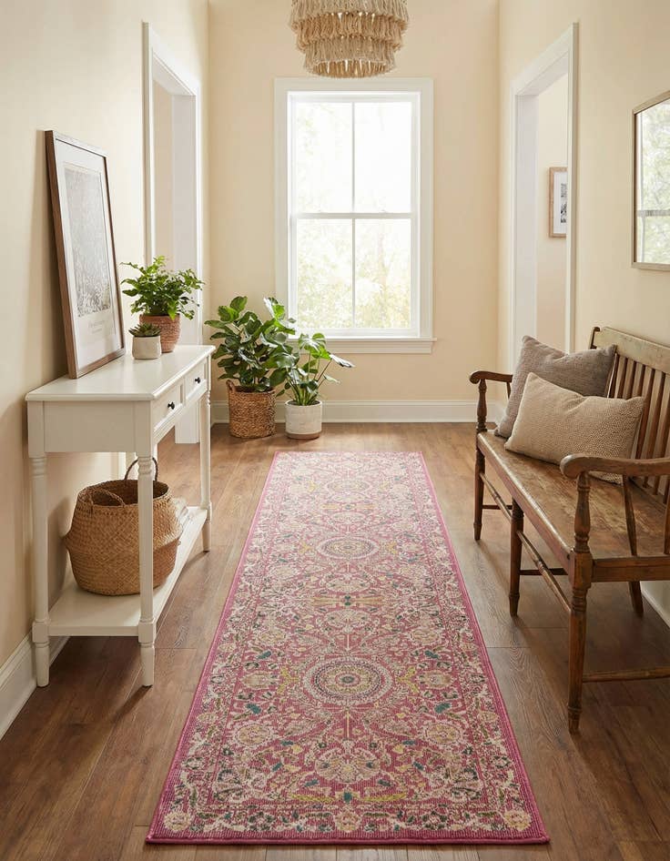 Detail image of 2' 7 x 10' Blossom Runner Rug