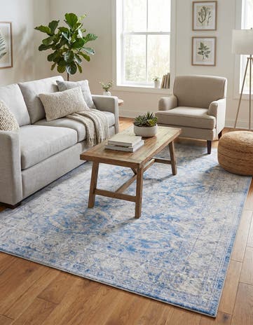 5' x 8' Washable Timeless Rug