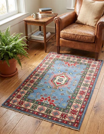 2' 8 x 4' 2 Hand Knotted Kazak Rug