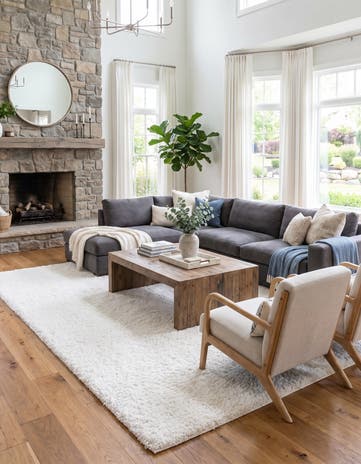 10' x 13' Zermatt Shag Rug