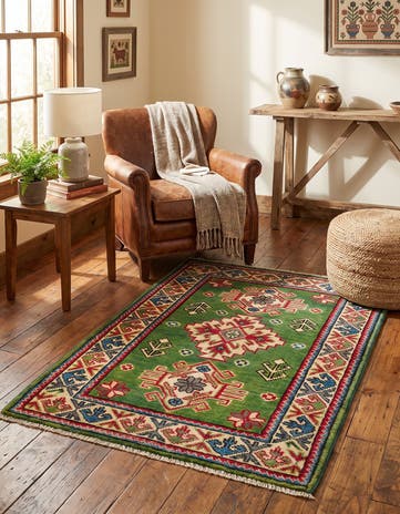 2' 1 x 3' 1 Hand Knotted Kazak Rug