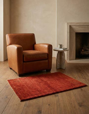 4' x 4' 11 Hand Knotted Gabbeh Persian Wool Rug