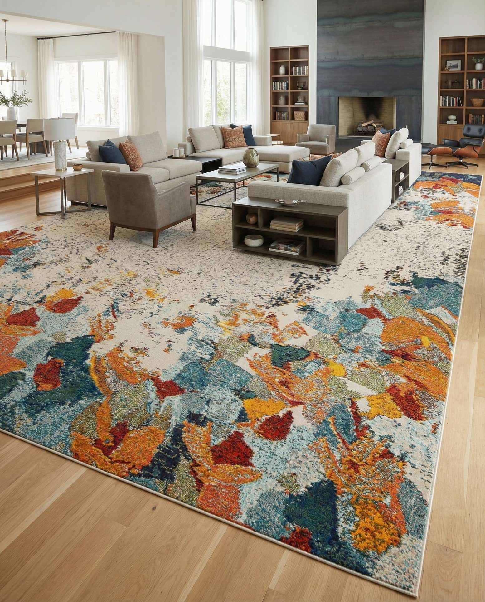 10' 6 x 16' 5 Washable Theia Rug