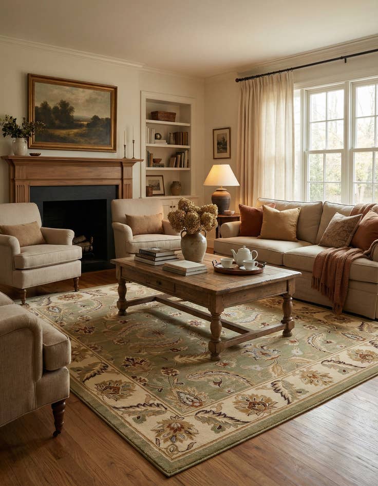 Detail image of 10' x 10' Aditi Square Rug